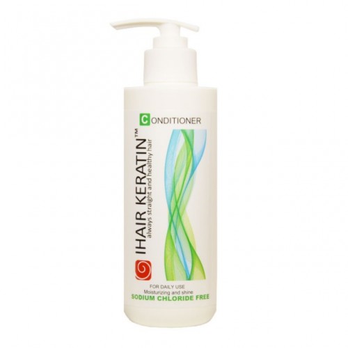 IHAIR KERATIN - Balsam cu keratina fara sulfati pentru par normal sau uscat - Moisturizing and shine conditioner 250ml